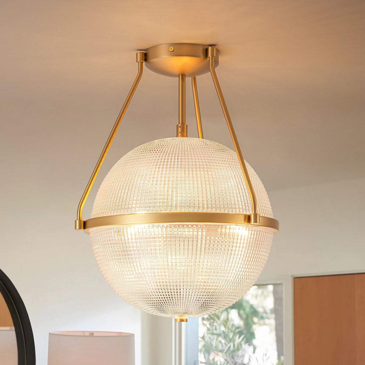 Atale Glass Ceiling Lamp
