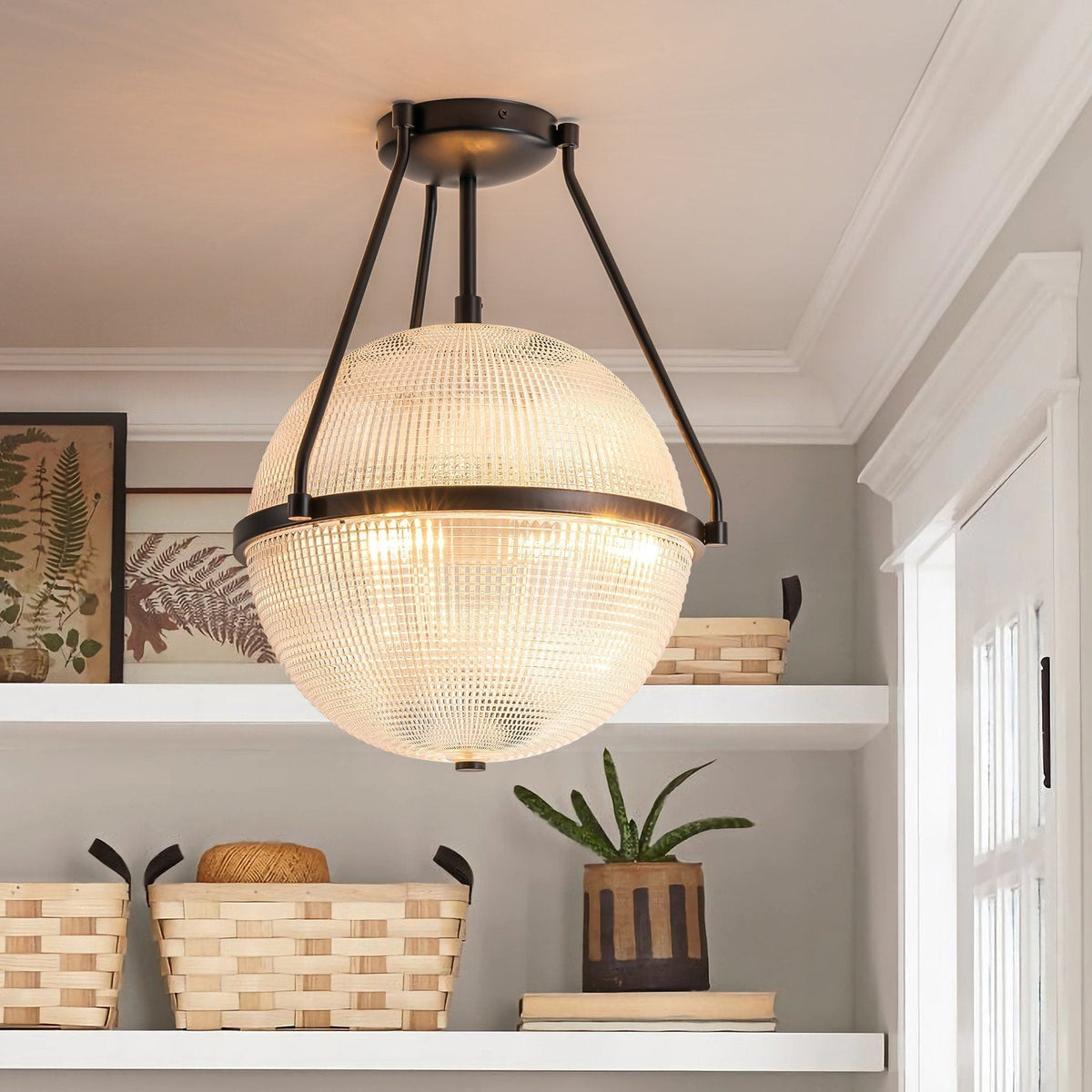 Atale Glass Ceiling Lamp