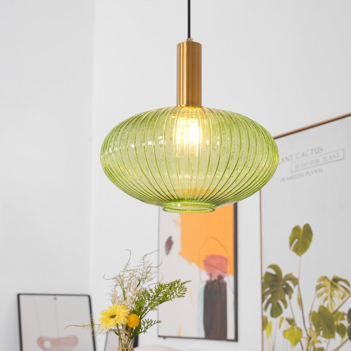 Miralelia Ribbed Pendant Lamp