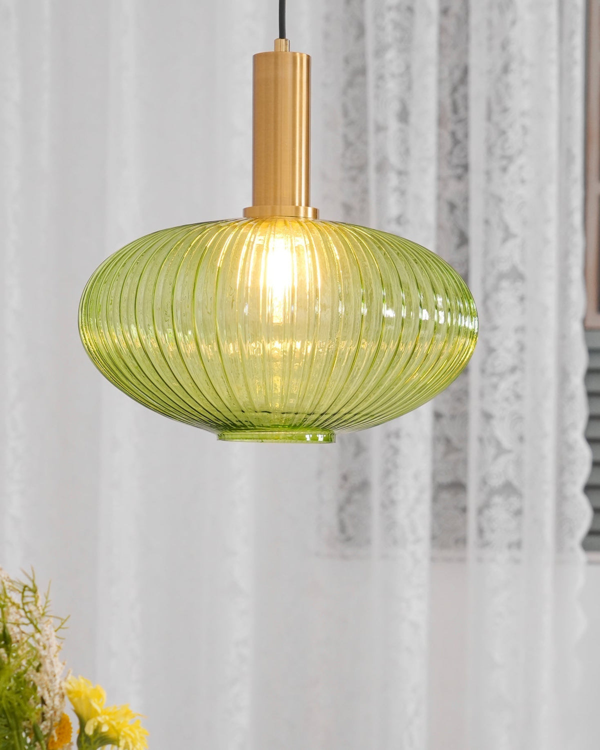 Miralelia Ribbed Pendant Lamp