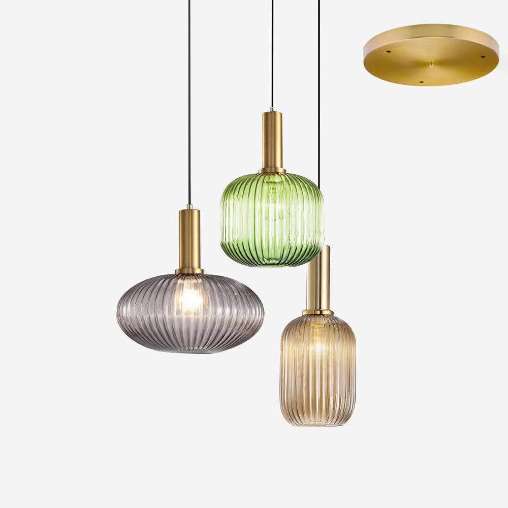 Miralelia Ribbed Pendant Lamp