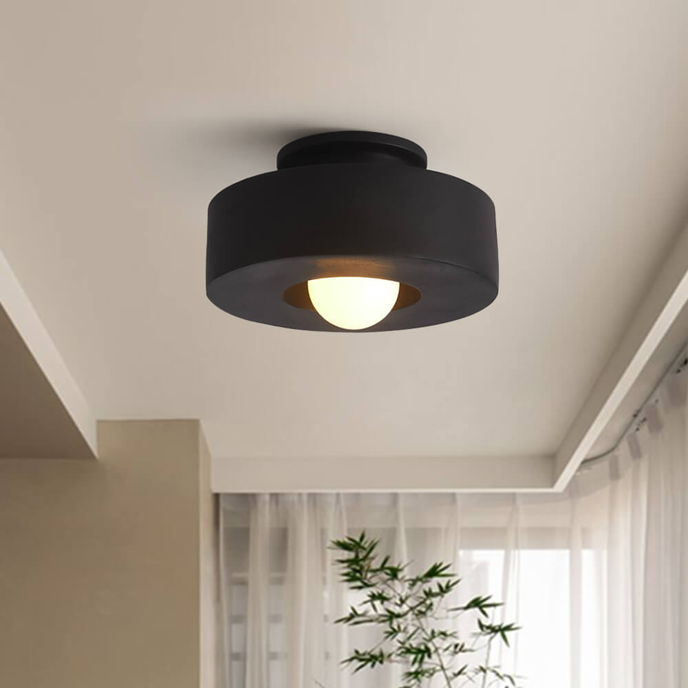 Honepoti Flush Mount Ceiling Light Nordic Macaron Bedroom