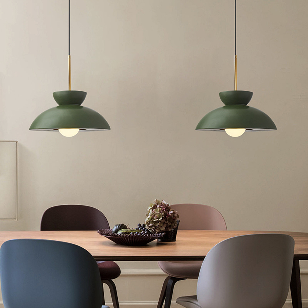 Zupapula Nordic Metal Pendant Light Living Room Bedroom