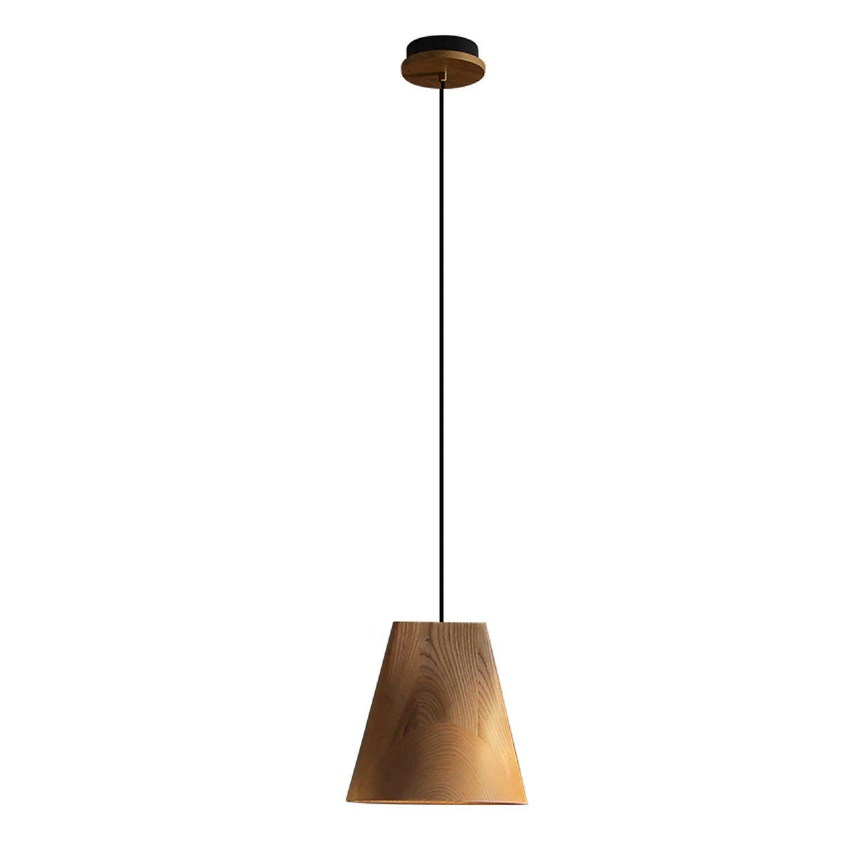 Sylorena Rustic Wood Pendant Light
