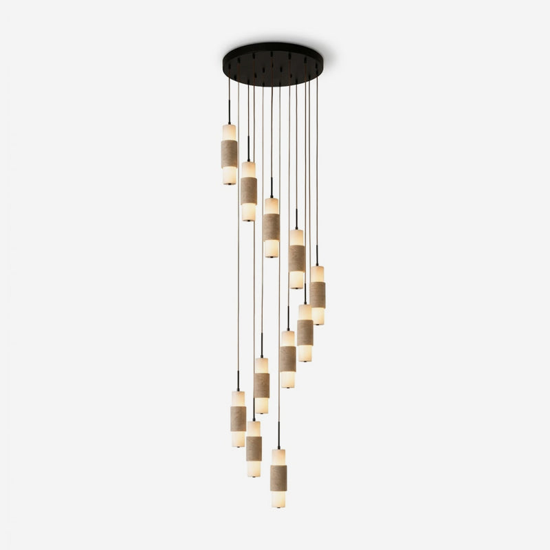 Yarrowcombe Travertine Chandelier