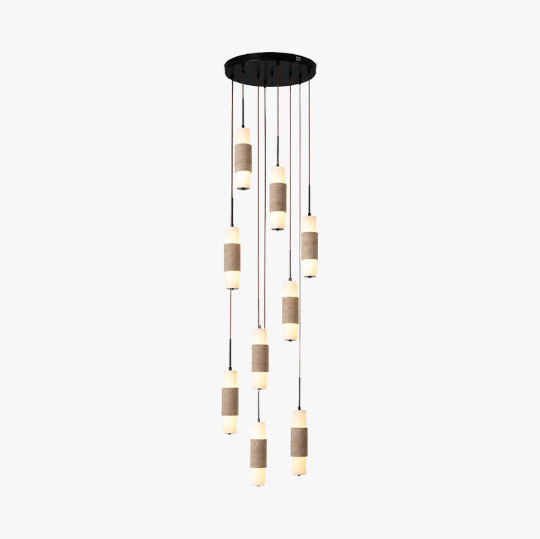 Yarrowcombe Travertine Chandelier