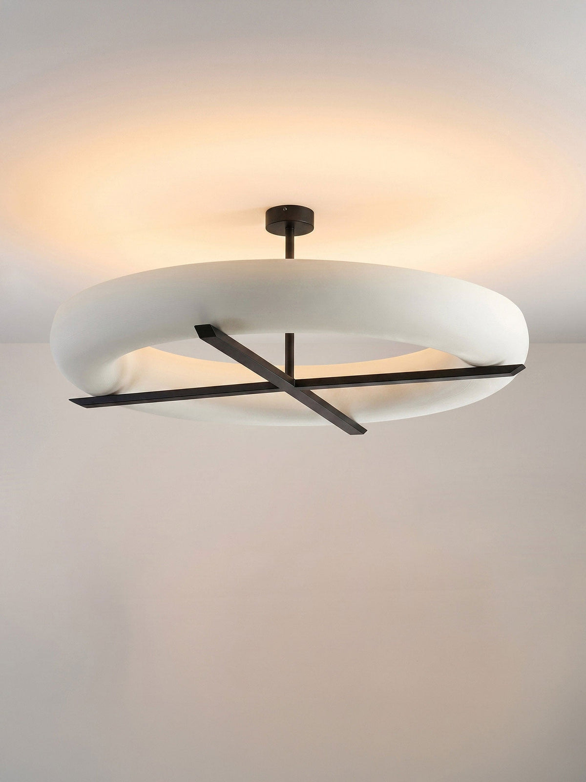 Wexford Geometric Flush Mount Chandelier