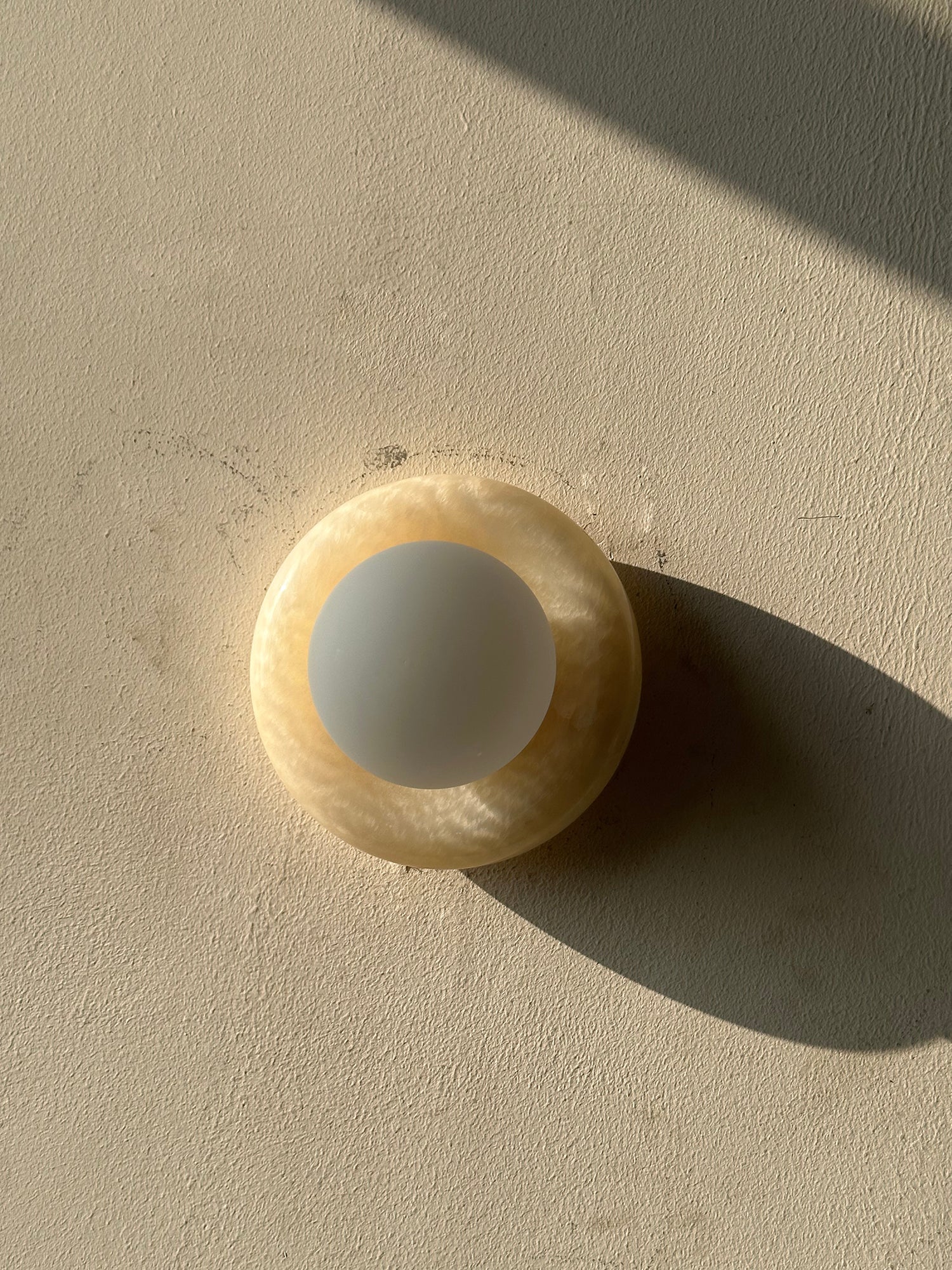 Cemaros Jade Glass Wall Lamp