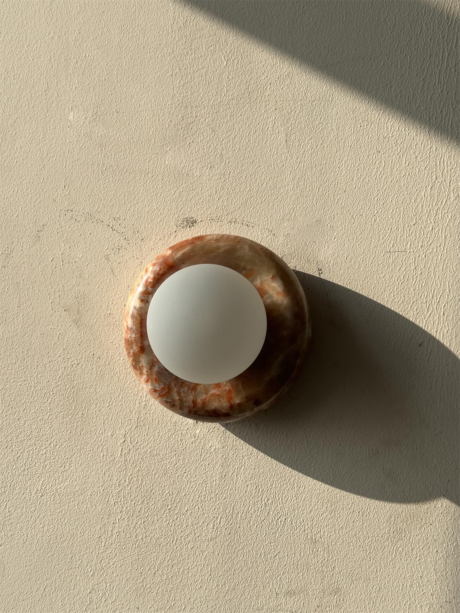 Cemaros Jade Glass Wall Lamp