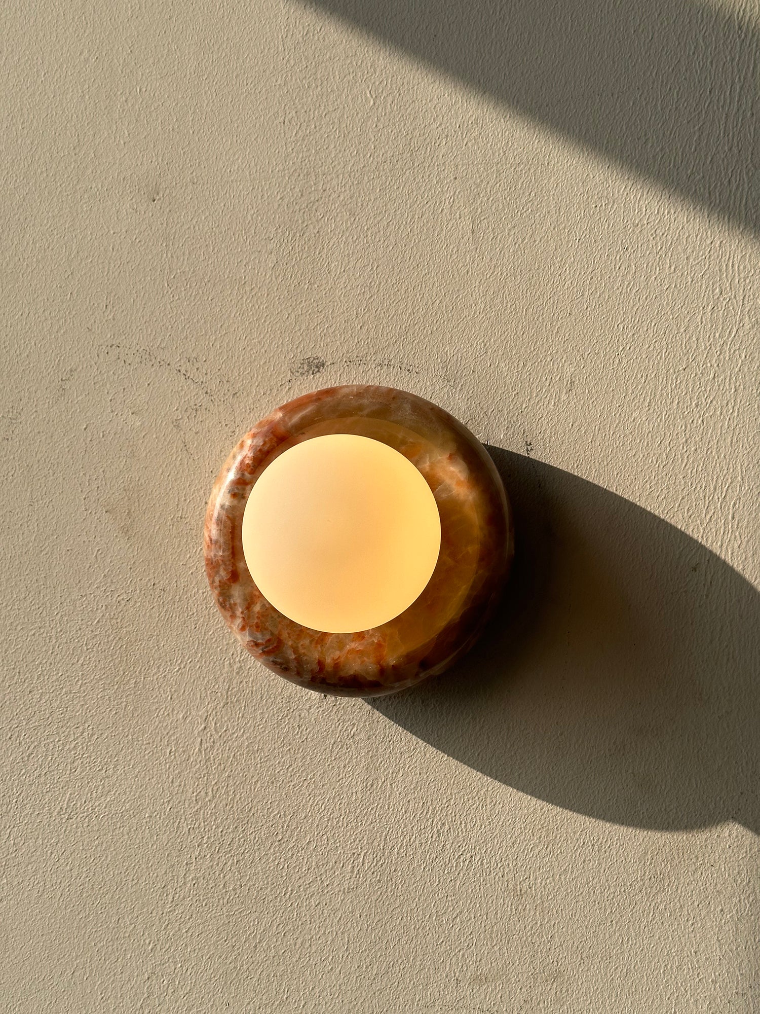 Cemaros Jade Glass Wall Lamp