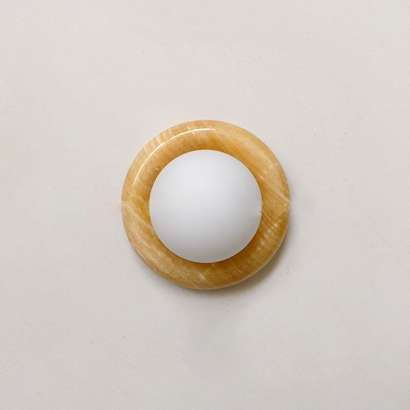 Cemaros Jade Glass Wall Lamp