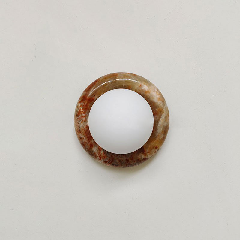 Cemaros Jade Glass Wall Lamp