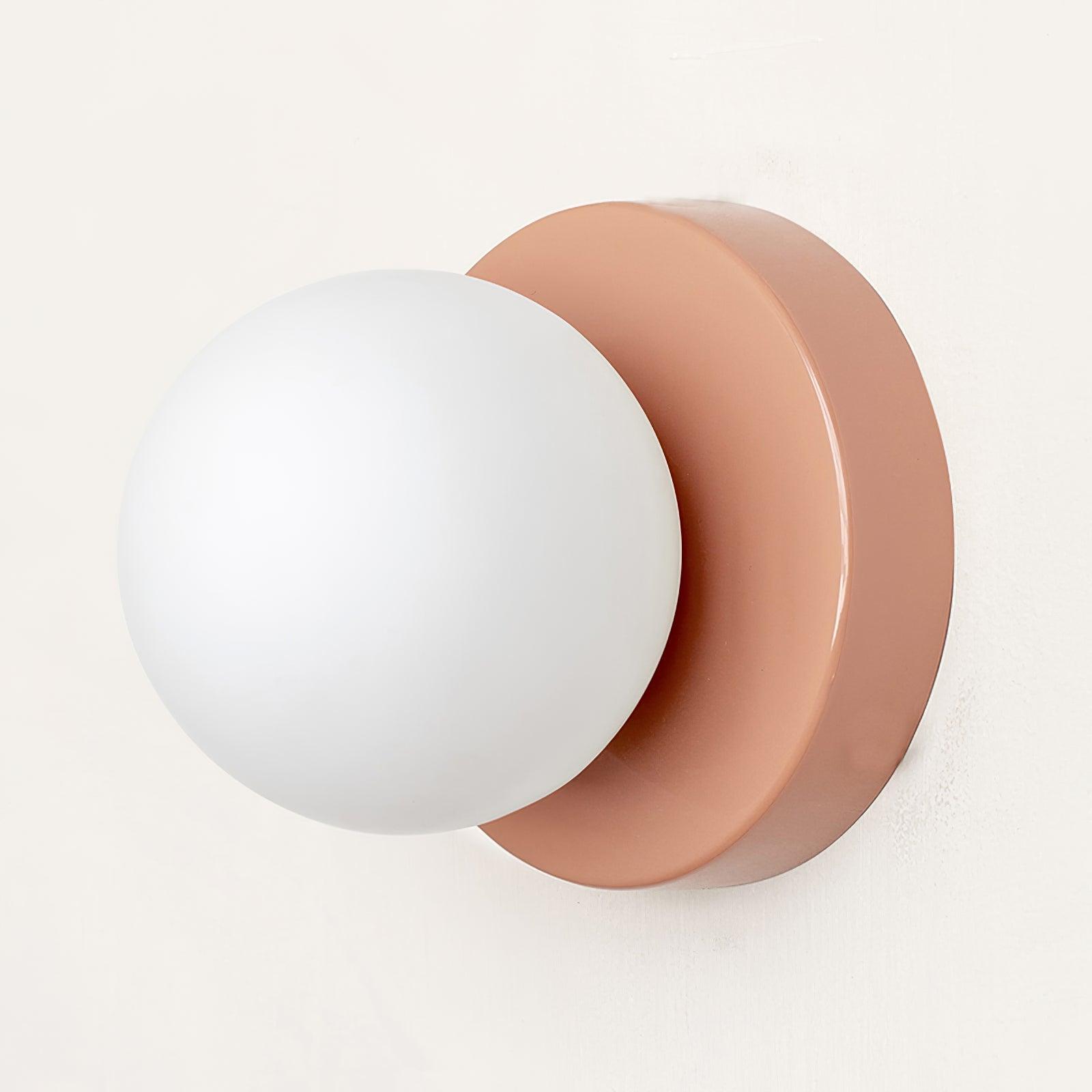 Velior Wall Lamp Round Globe Modern-Neutral Decor