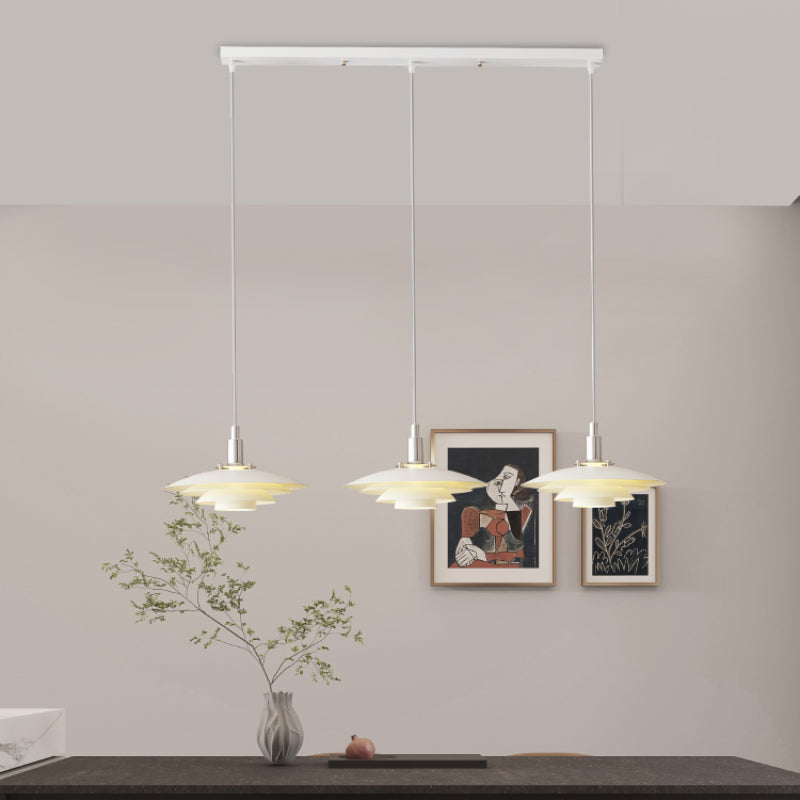 Budokat Cluster White Nordic Pendant Light