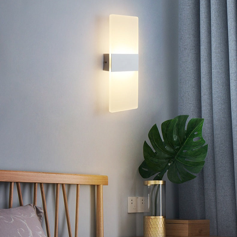 Jokekim Rectangular Wall Lamp, 3 Colour