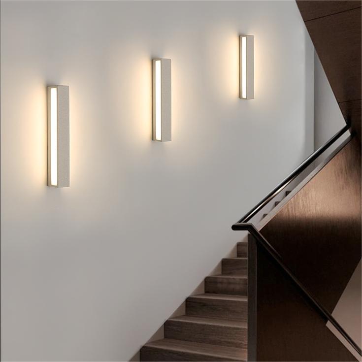 Davel LED Outdoor Wall Lamp, Black & White-Neutral Decor