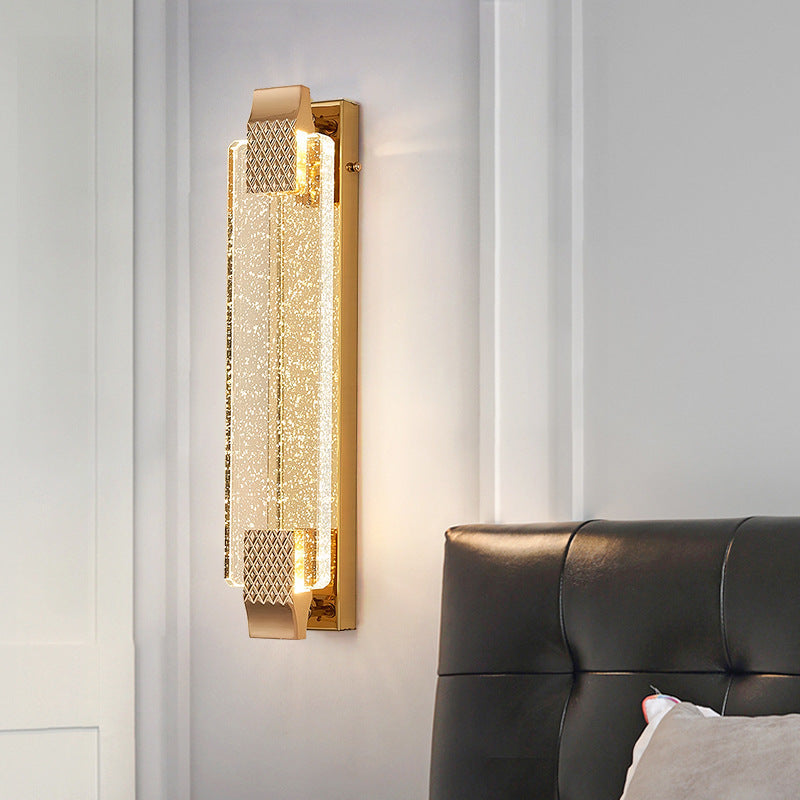 Dalilamu Modern Indoor Wall Lamp Metal/Glass Living Room/Dining Room