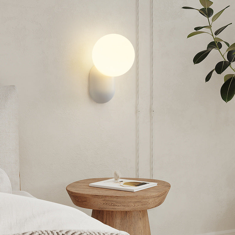 Zuganeti Modern LED Indoor Wall Lamp Lovely Resin Glass Bedroom/Living Room