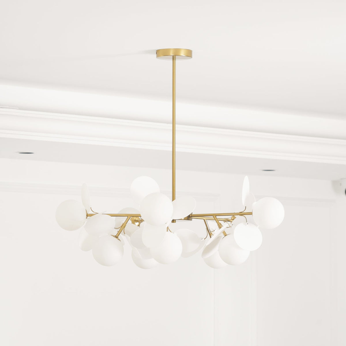 Tide Chandelier Off White Tree Eight Open Shades