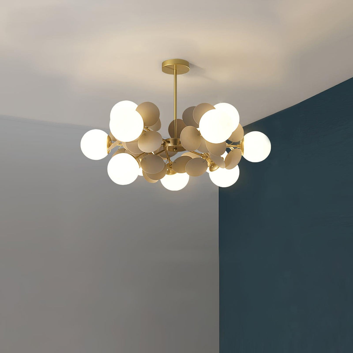 Tide Chandelier Off White Tree Eight Open Shades