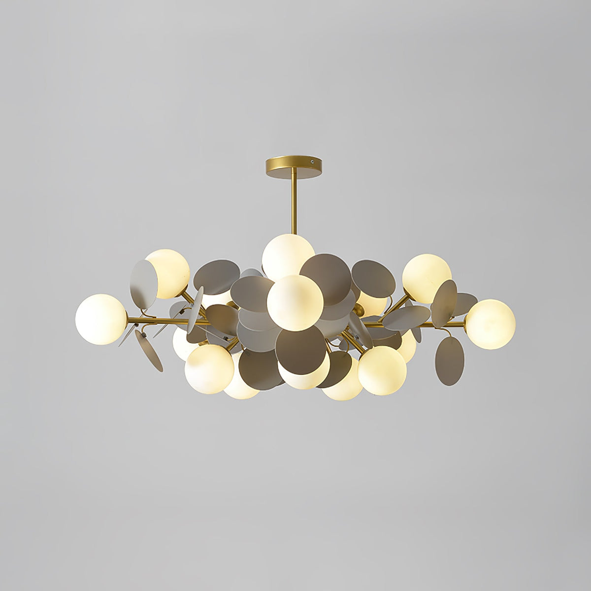 Tide Chandelier Off White Tree Eight Open Shades