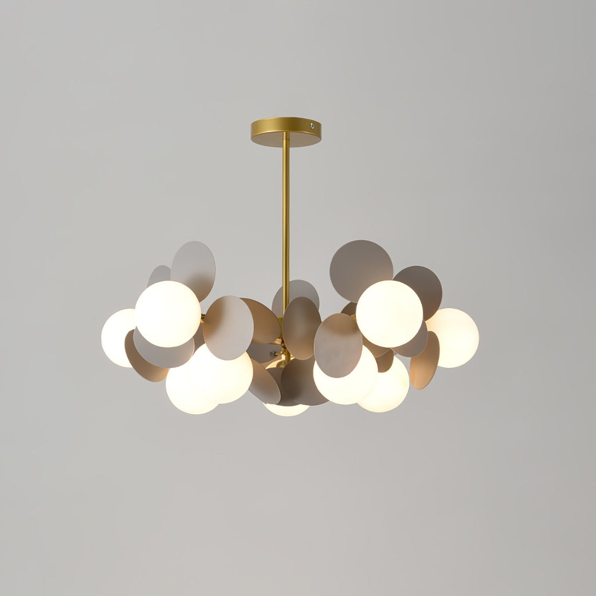 Tide Chandelier Off White Tree Eight Open Shades