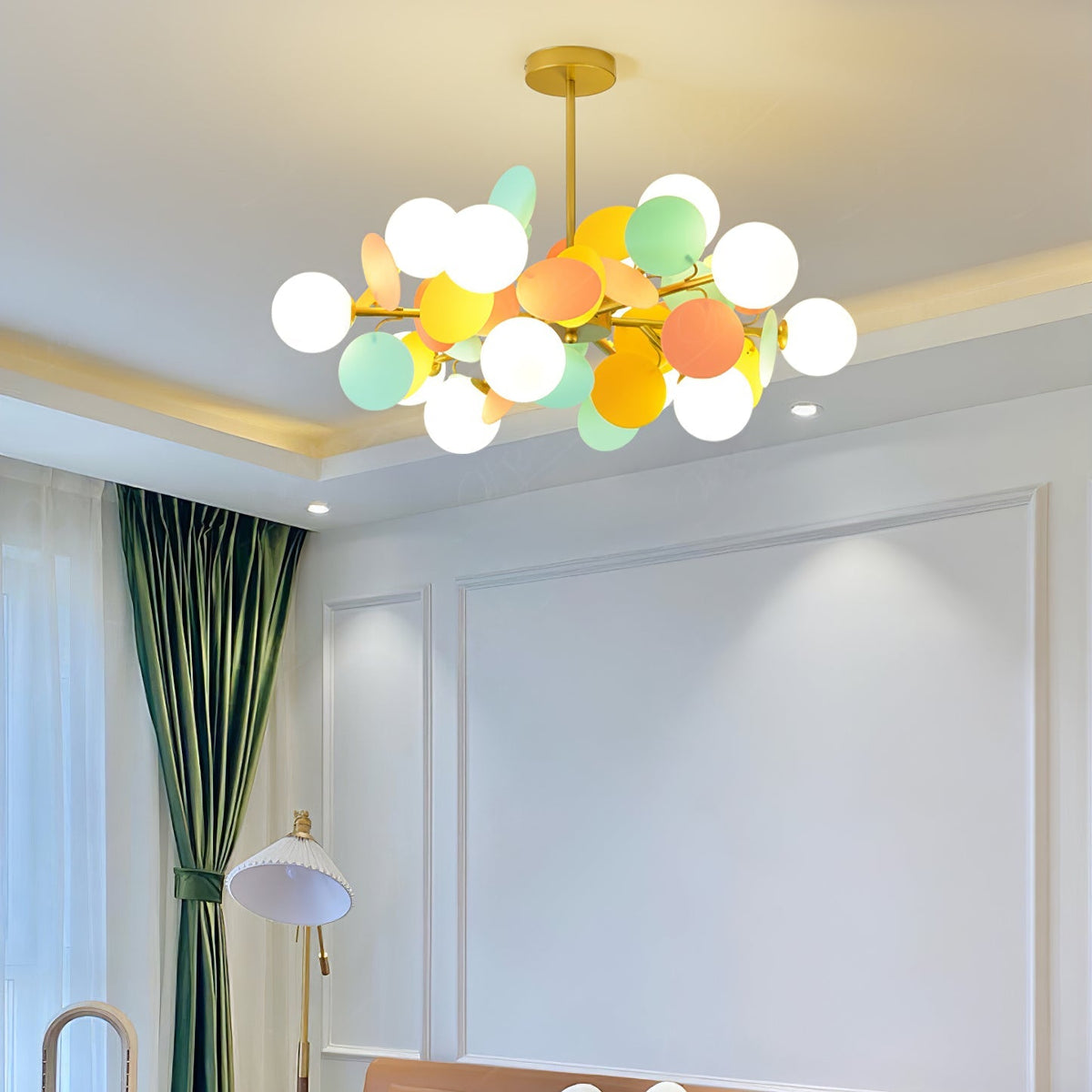 Tide Chandelier Off White Tree Eight Open Shades