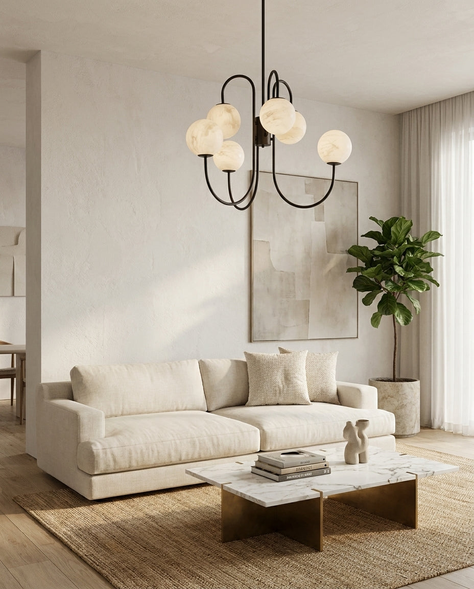 Davenford Alabaster Chandelier