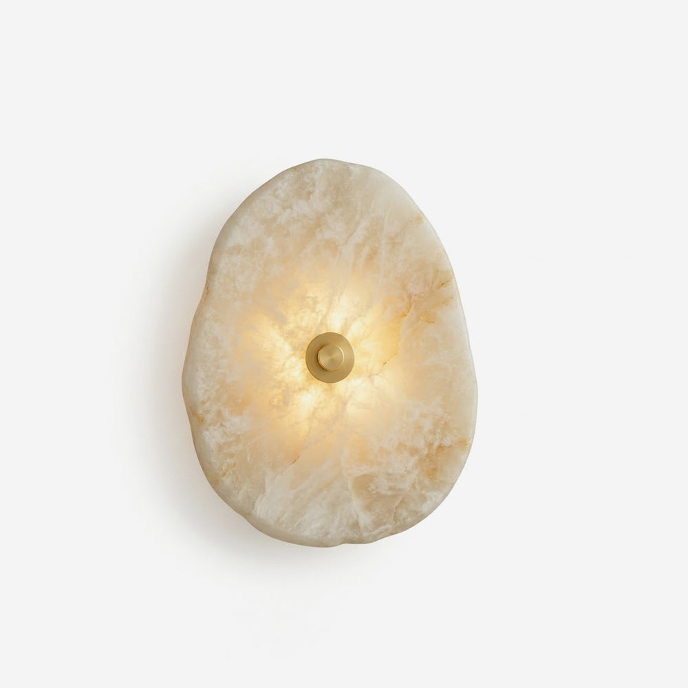 Nivorise Alabaster Wall Sconce