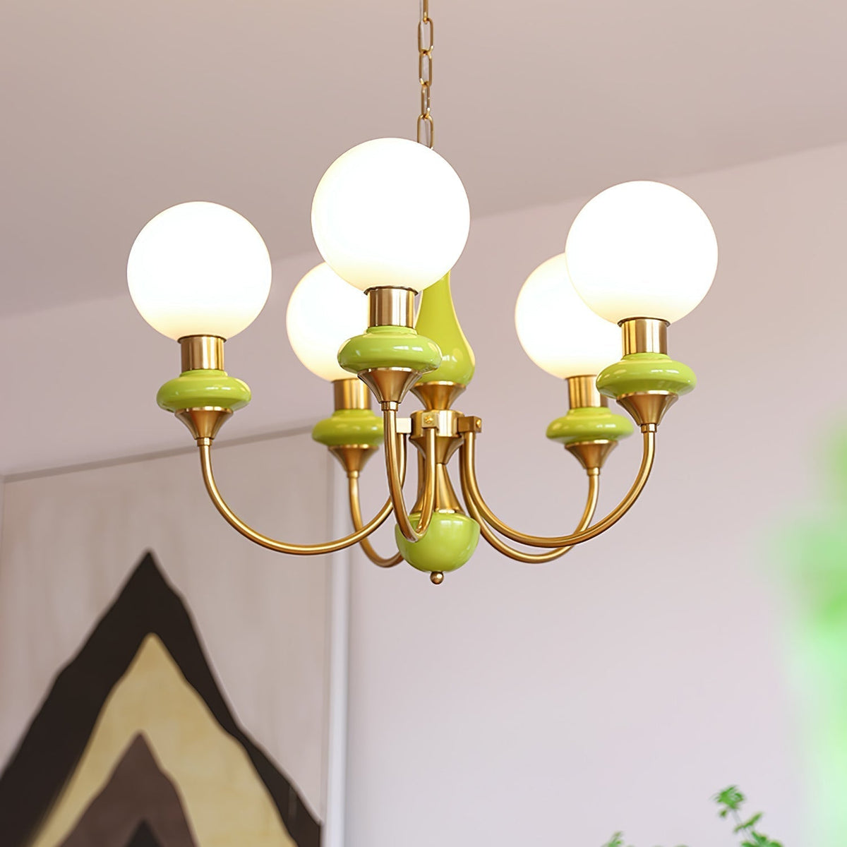 Falasel Chandelier Glass