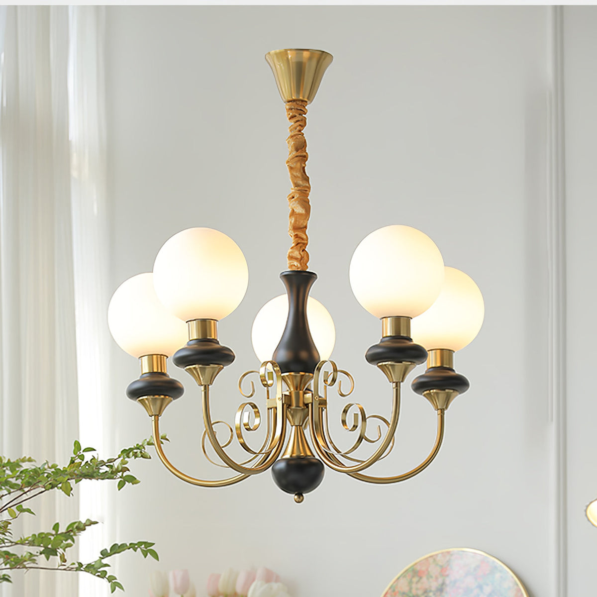 Falasel Chandelier Glass