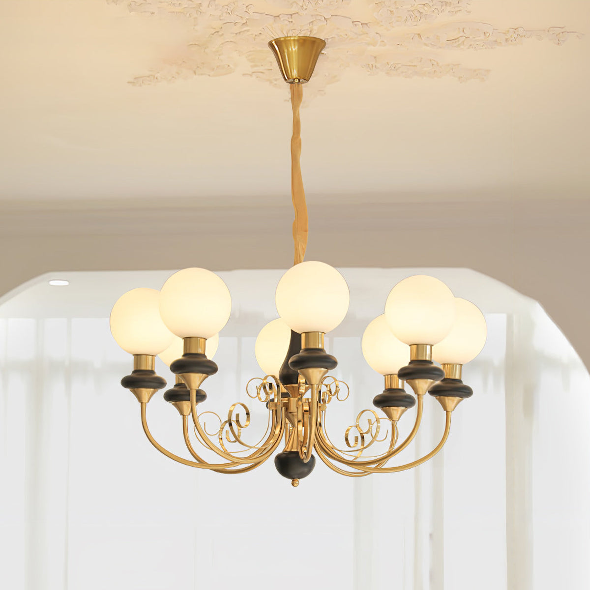 Falasel Chandelier Glass