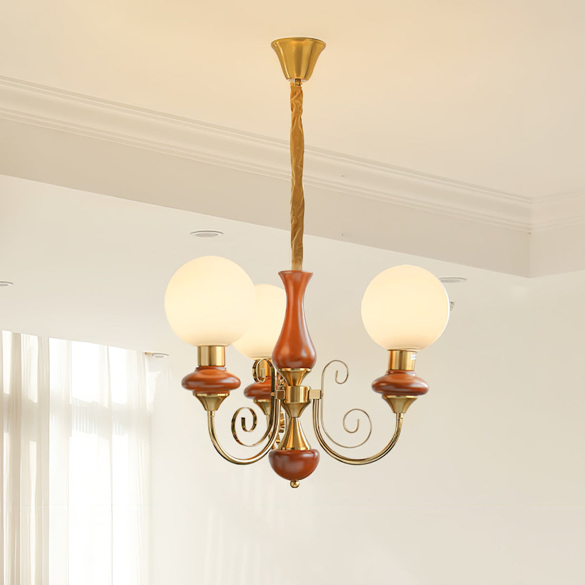 Falasel Chandelier Glass