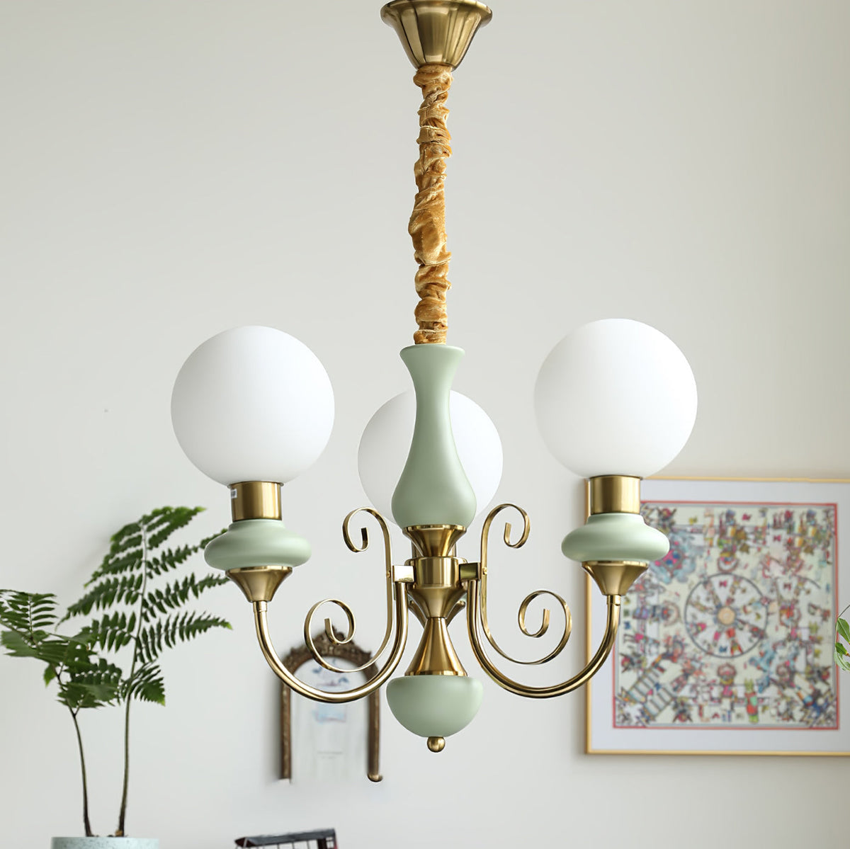 Falasel Chandelier Glass