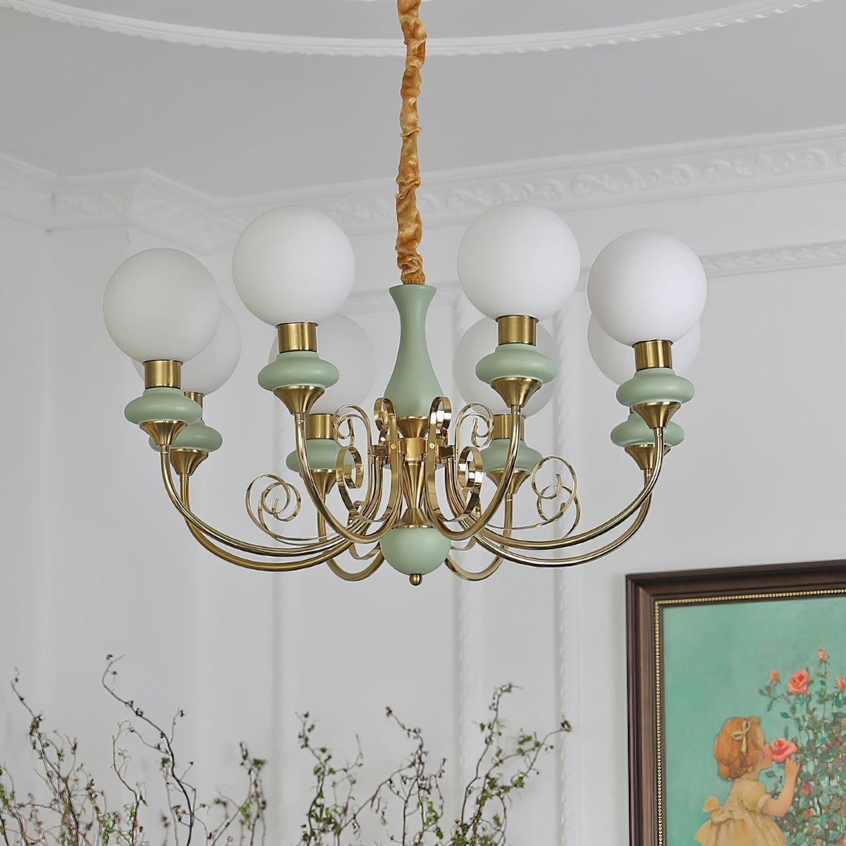 Falasel Chandelier Glass