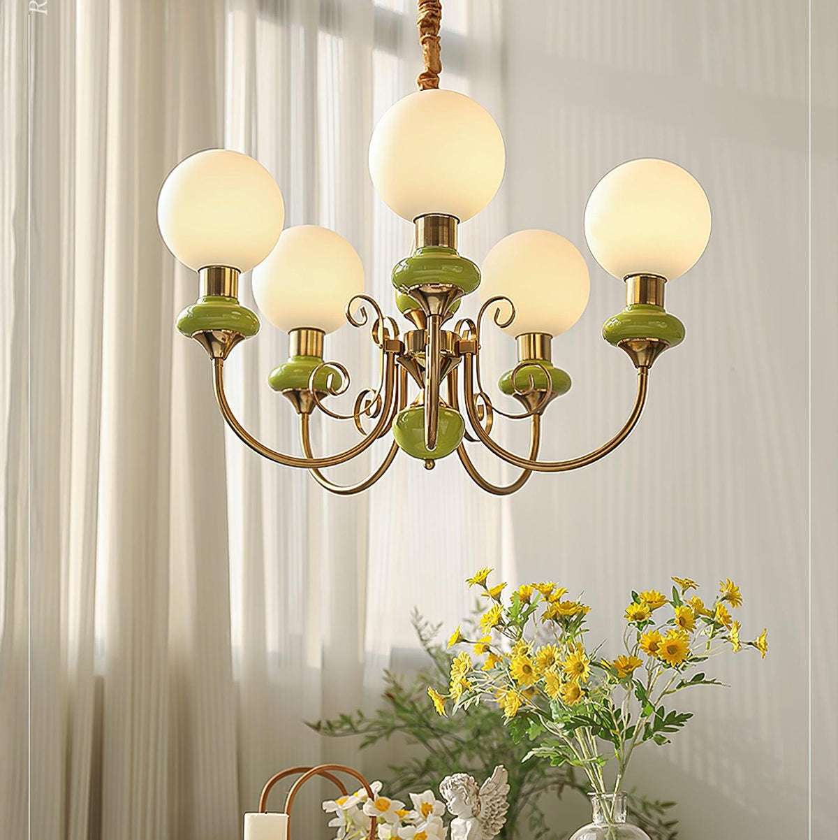 Falasel Chandelier Glass