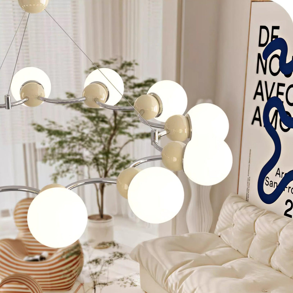 Vetro Modern Chandelier