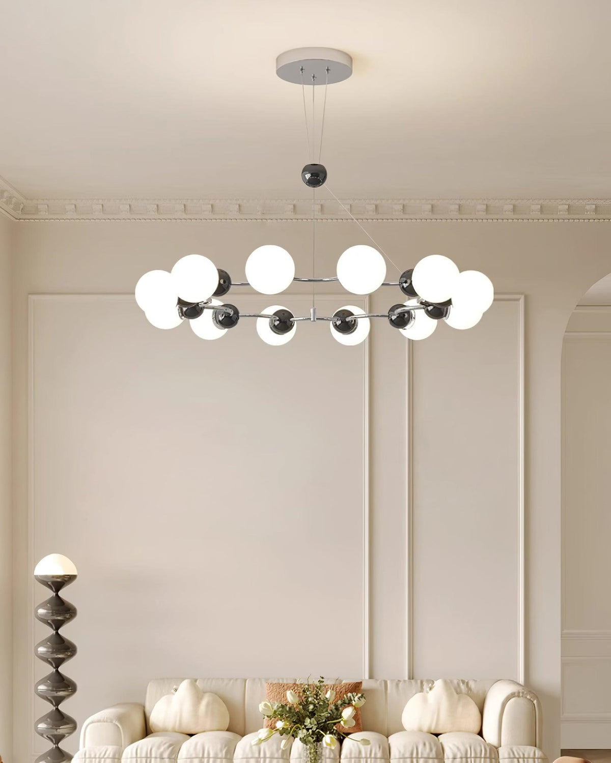 Vetro Modern Chandelier
