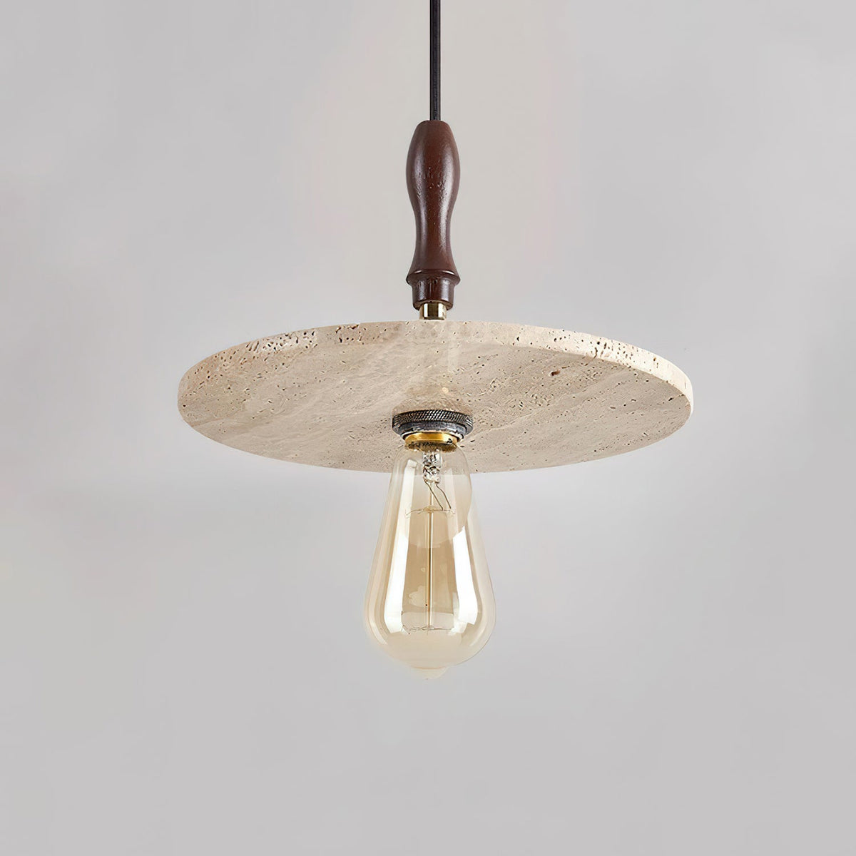 Norerelia Orbit Pendant Light Travertine