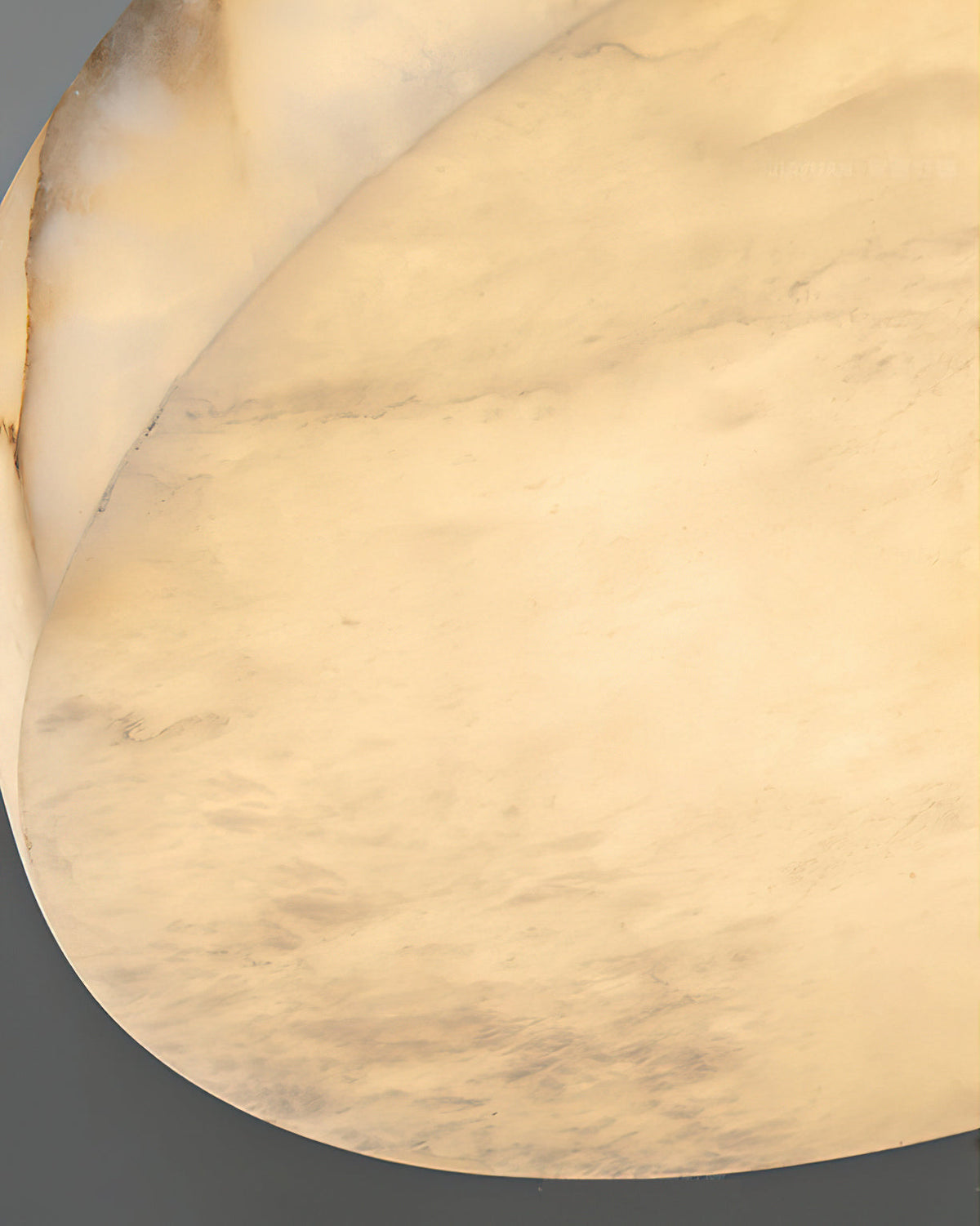 Nivisena Alabaster Semi-Flush Mount