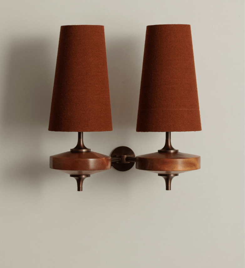 Hestin Twin Shade Wall Sconce