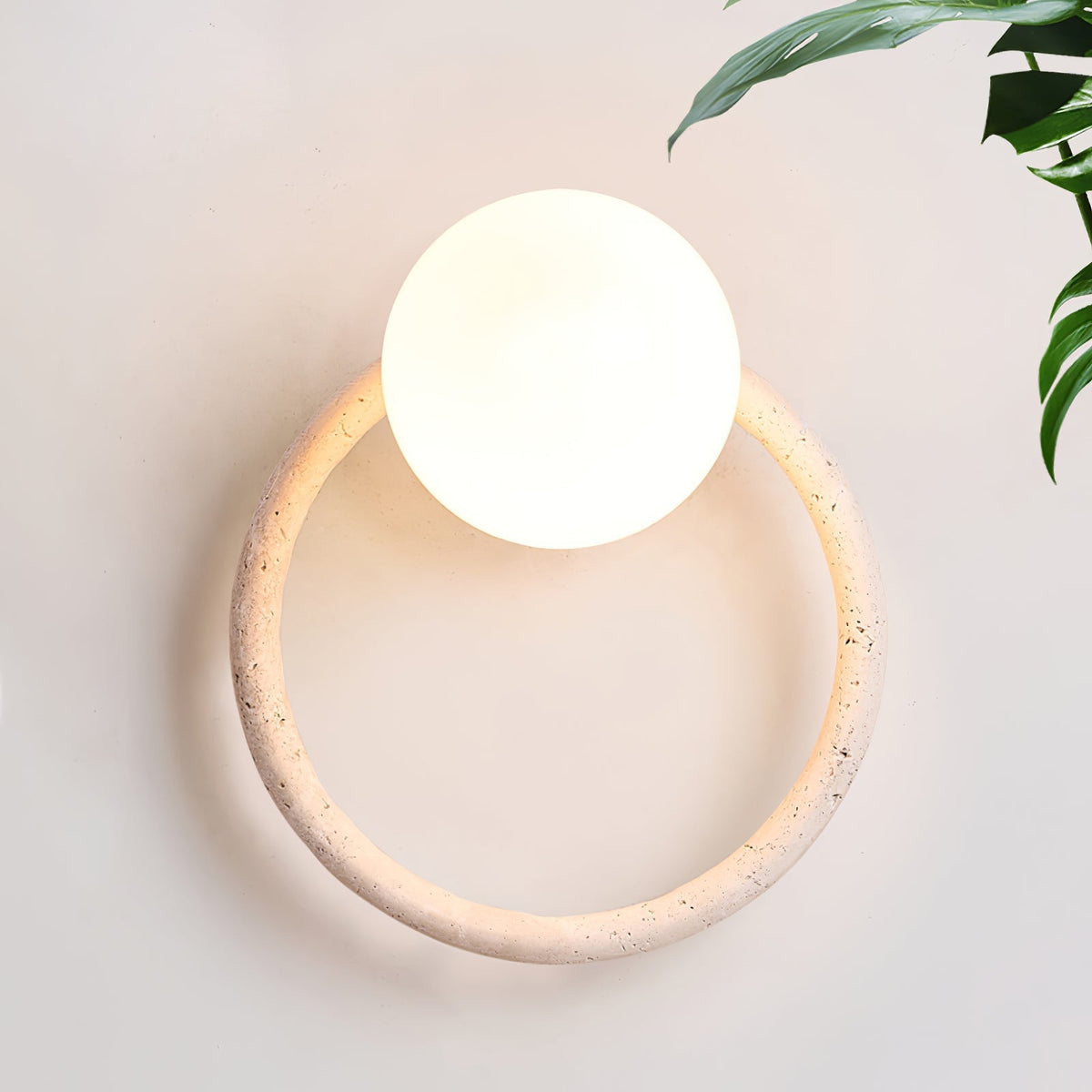 Idoryra Travertine Wall Light