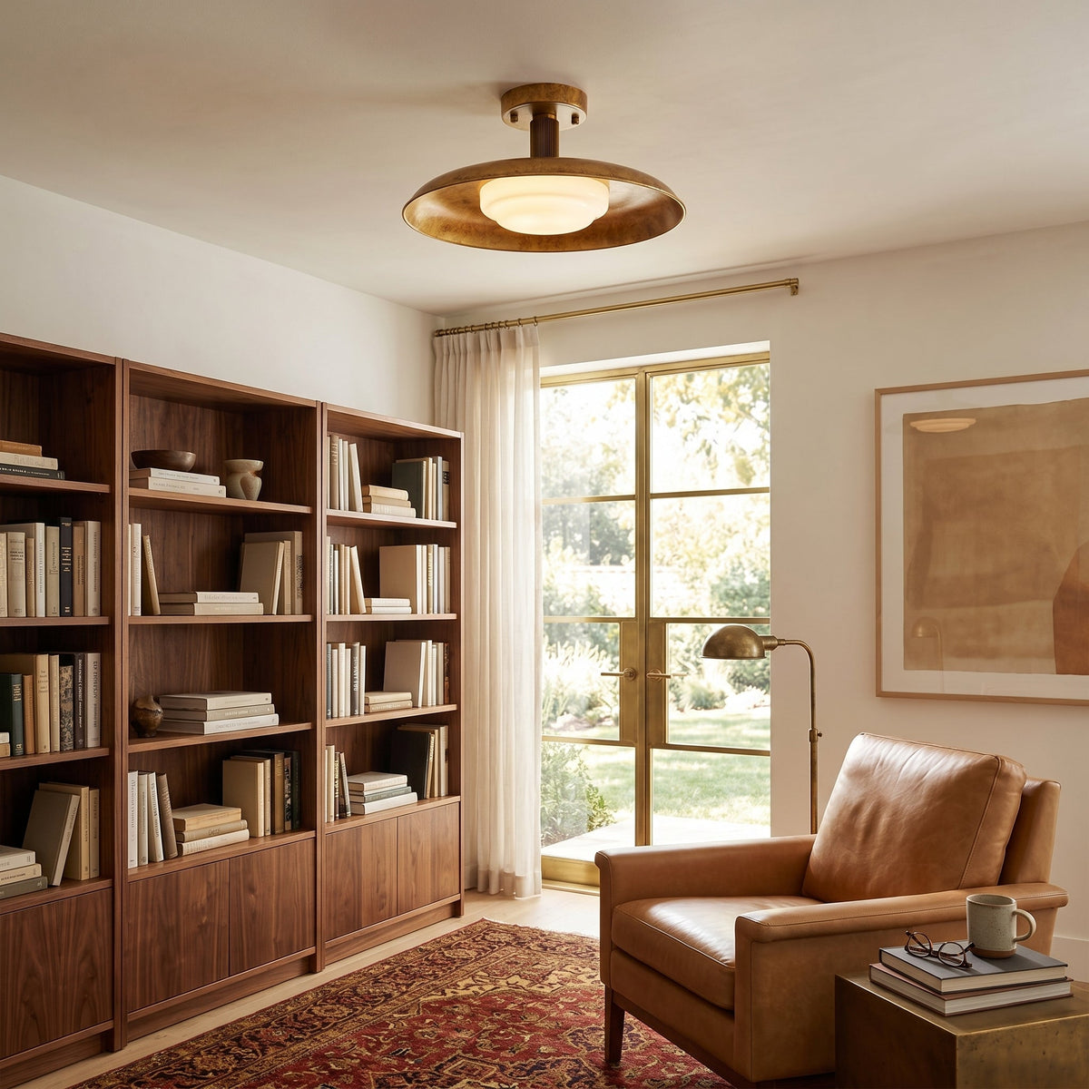 Ormure Style Flat-Panel Ceiling Light