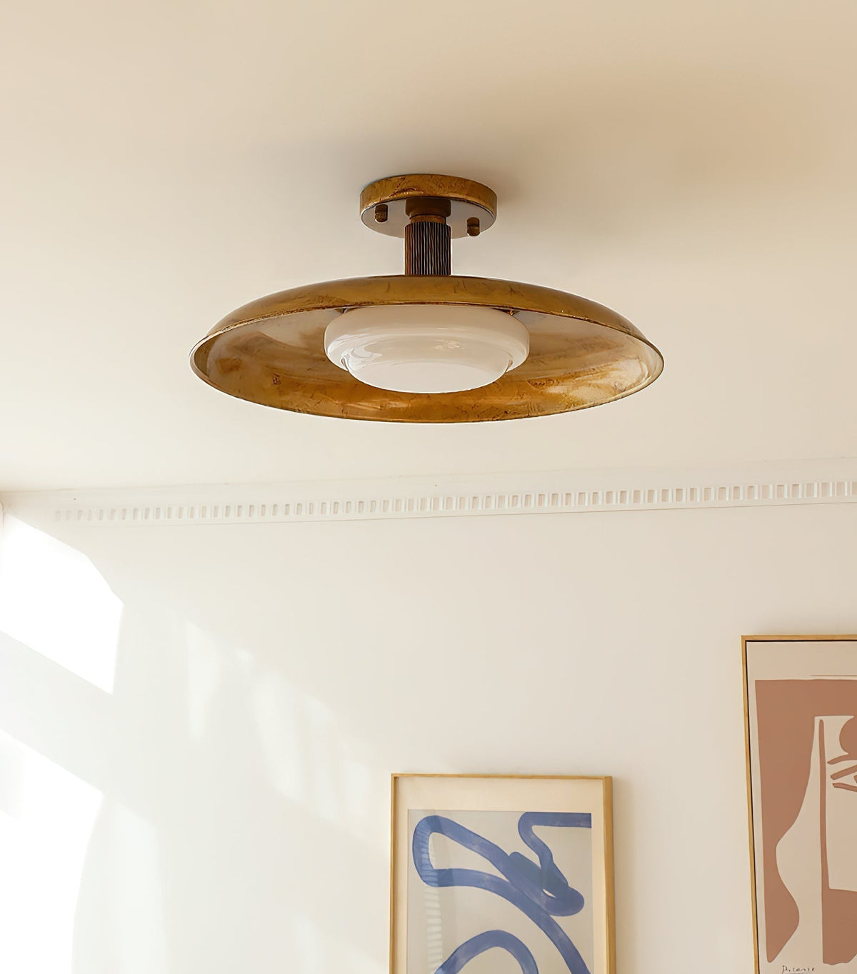 Ormure Style Flat-Panel Ceiling Light