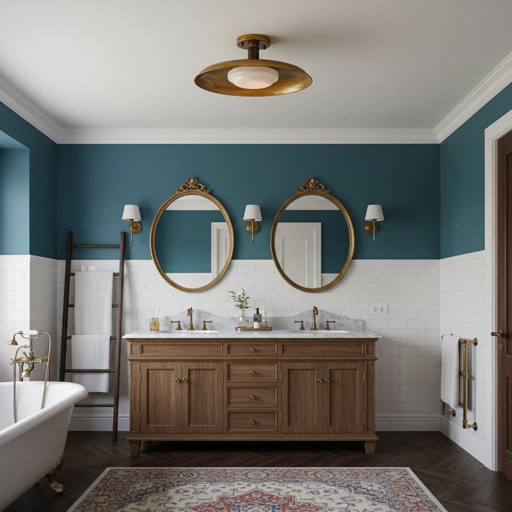 Ormure Style Flat-Panel Ceiling Light