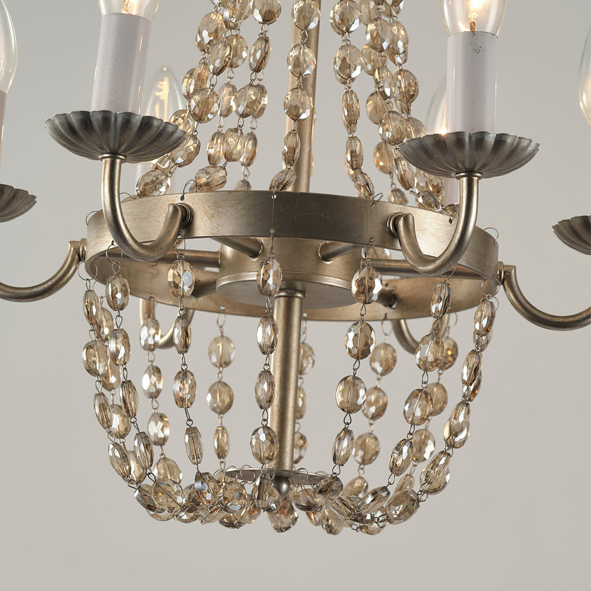 Luxinine Vintage Flea Market Crystal Chandelier