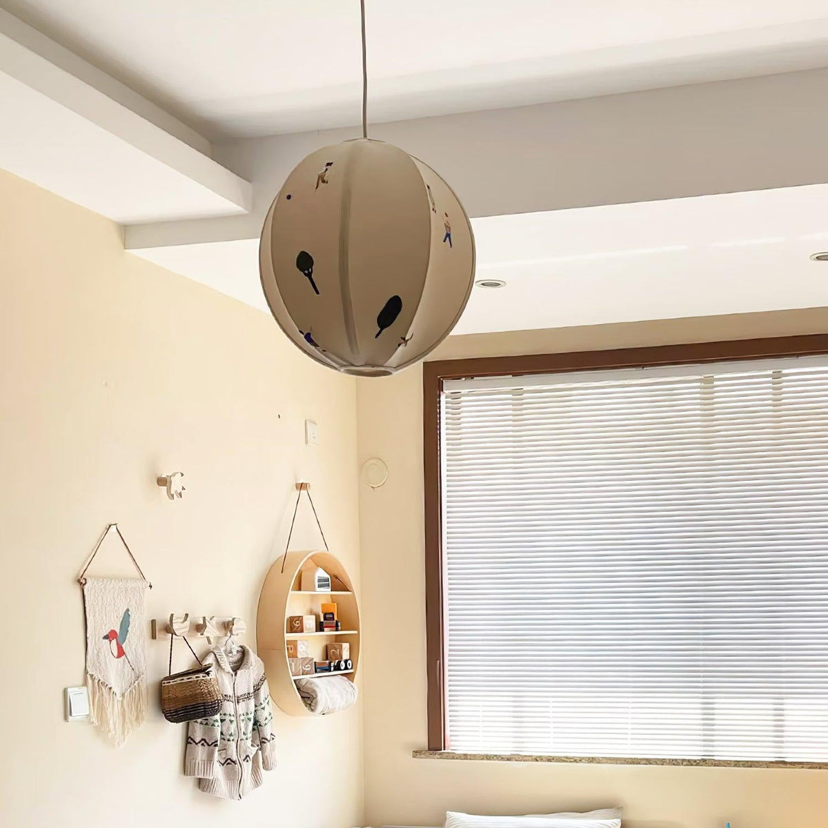 Zusoten Pendant Light Paper Ball Drawing