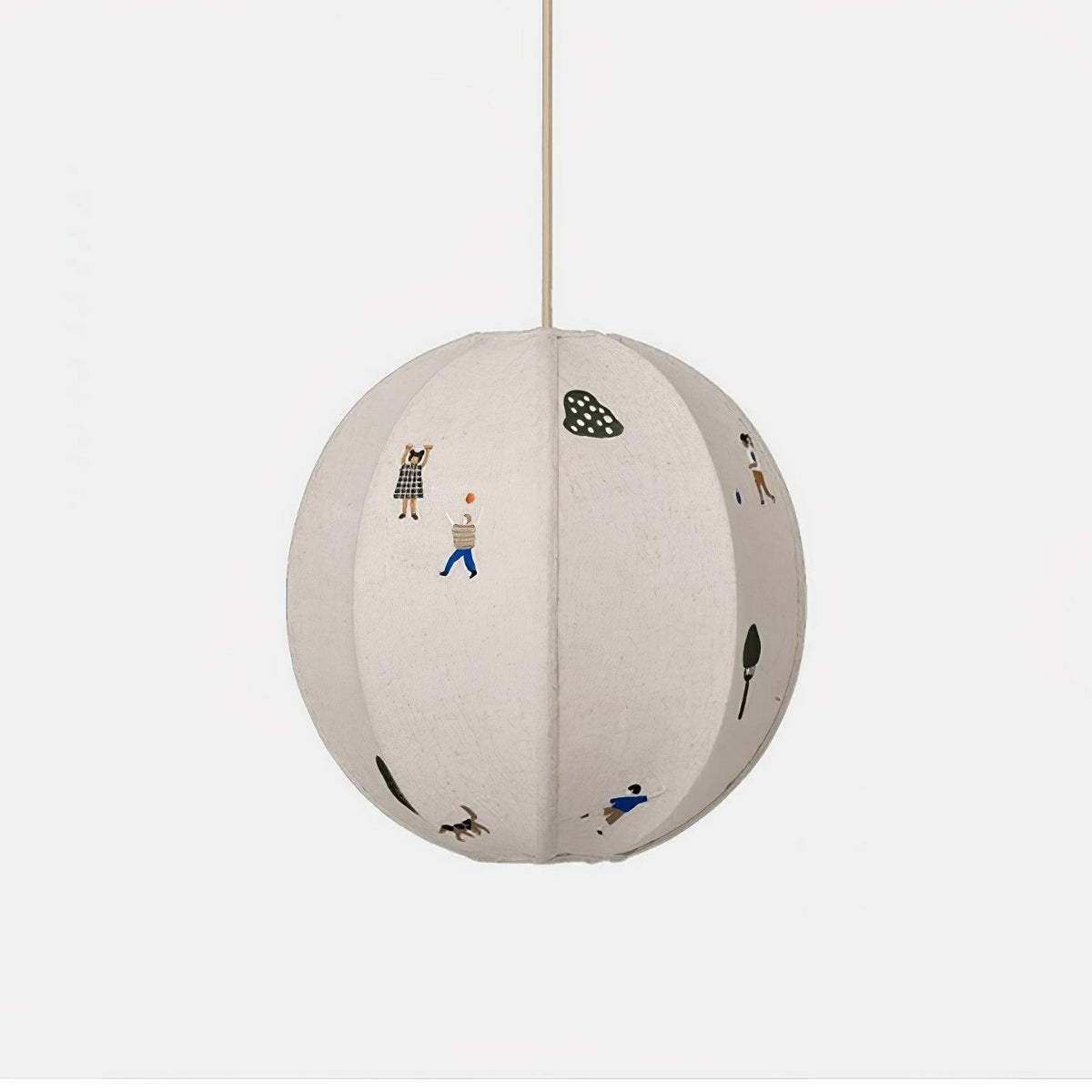 Zusoten Pendant Light Paper Ball Drawing