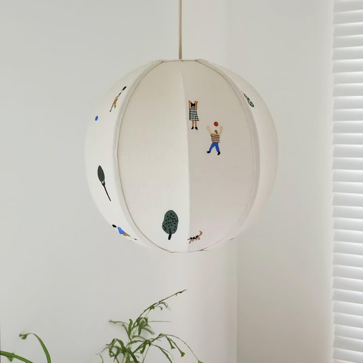 Zusoten Pendant Light Paper Ball Drawing