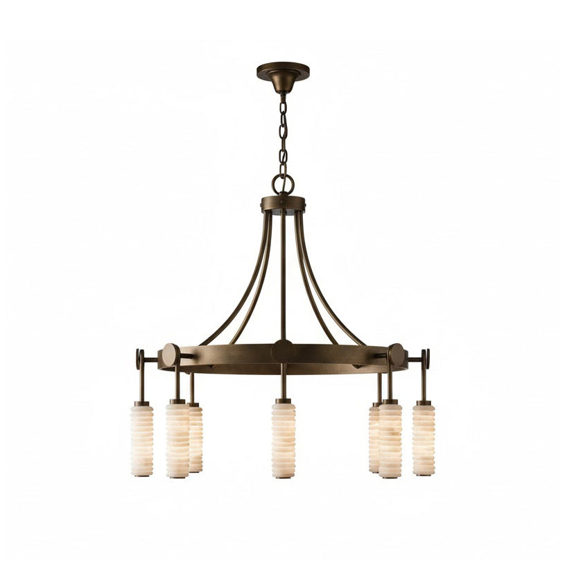 Payson Alabaster Chandelier